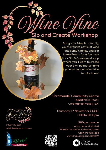 Wine Vine - Sip and Create Workshop